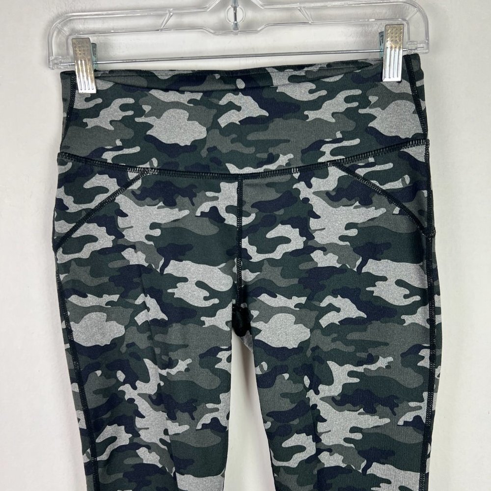 Fabletics Lima Capri Leggings In Moss Camo Size X… - image 3